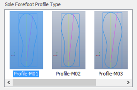 2. Sole Profile Type