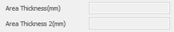 4. Set Area Thickness Value