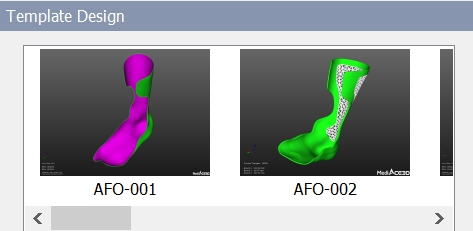 14. Select Template Model