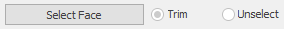 2. Select Face Trim/Reset